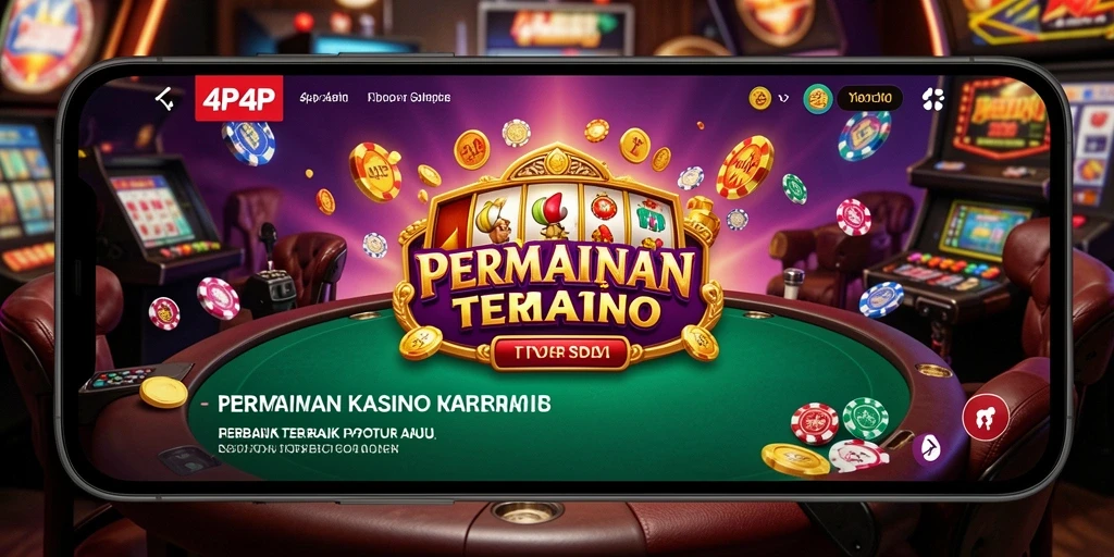 Tampilan screenshot gameplay 4P4P yang menarik dan mendebarkan.