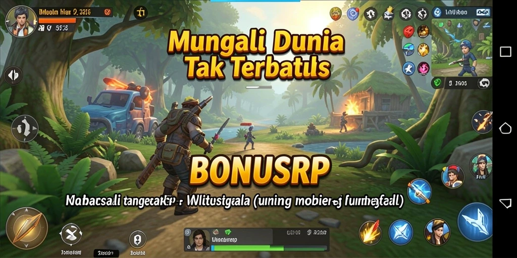 Tampilan gameplay <strong>BONUSRP</strong> yang menakjubkan di dunia Open World.