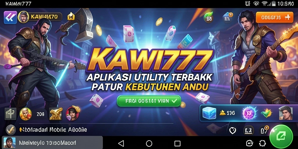 Tampilan antarmuka KAWI777 yang ramah pengguna dan intuitif.