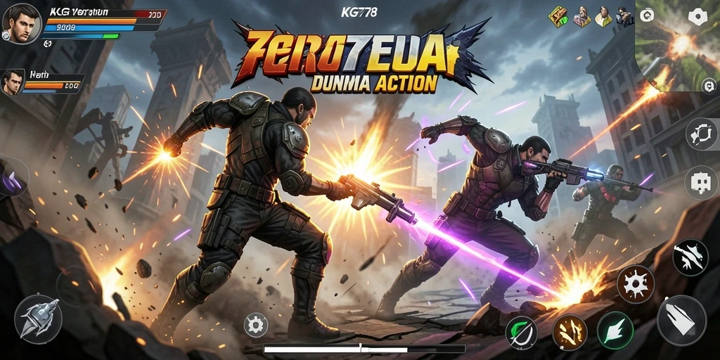 Menampilkan gameplay menegangkan dan aksi seru di KG778.