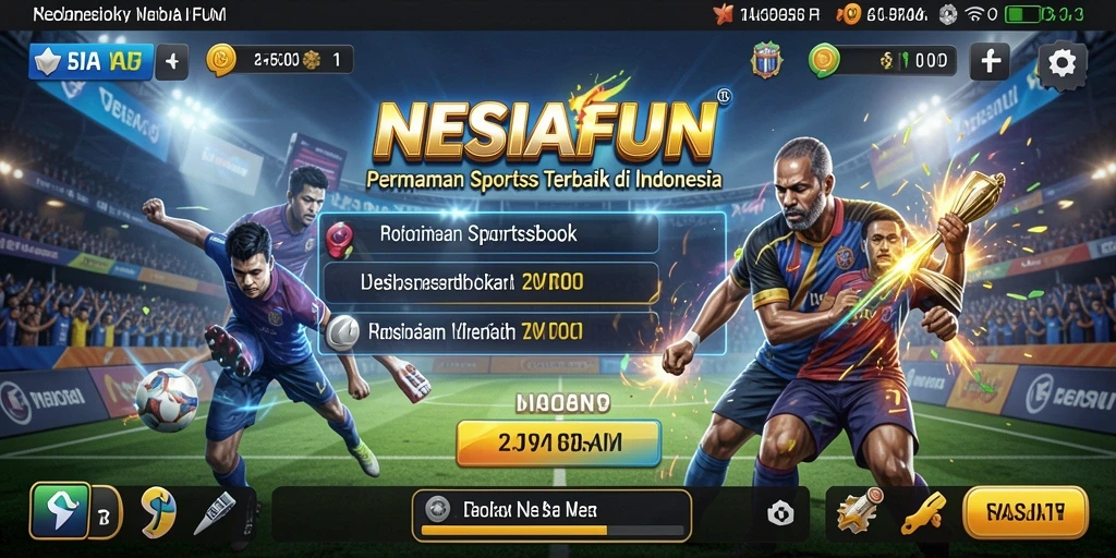 Tampilan menarik dari gameplay <strong>NESIAFUN</strong> yang penuh aksi taruhan.