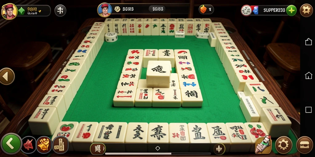 Tampilan menarik dari gameplay SUPER33 yang menantang.